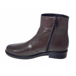 Ghete barbati elegante din piele naturala, cu fermoar Maro GB99MARO