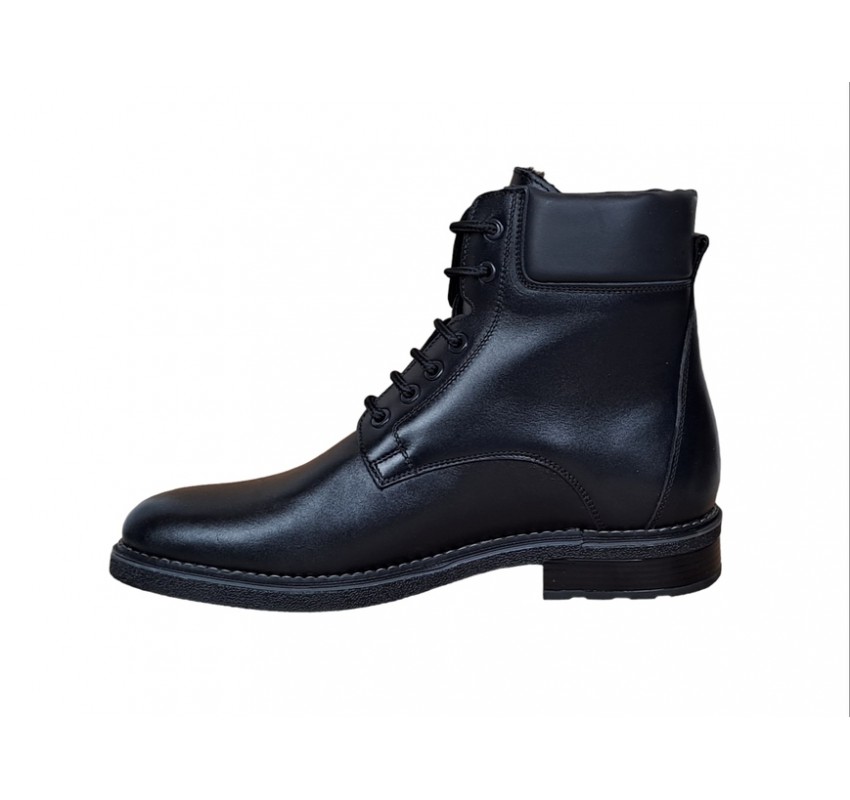Oferta Marimea 44 Ghete barbati din piele naturala (imblanite) model iarna, MARK
