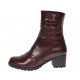 Ghete dama casual din piele naturala Maro GD204M
