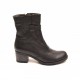 Ghete dama casual, negre, din piele naturala CIUCALETI SHOES - GD204N