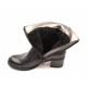 Ghete dama casual, negre, din piele naturala CIUCALETI SHOES - GD204N