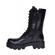Ghete dama casual din piele naturala imblanite Daiki 289N
