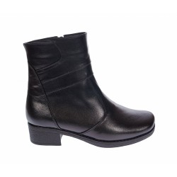 OFERTA MARIMEA 39,  40  - Ghete dama casual, imblanite, din piele naturala LGD6N