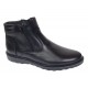 Ghete barbati casual din piele naturala cu fermoar imblanite Corsa - GF1203CSN