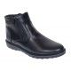 Ghete barbati casual din piele naturala cu fermoar imblanite Corsa - GF1203CSN Ghete barbati casual din piele naturala cu fermoar imblanite Corsa - GF1203CSN