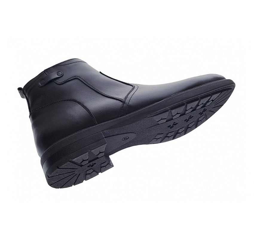 Ghete barbati din piele naturala imblanite KRAFT GF203N
