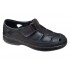 Sandale barbati negre casual din piele naturala Ciucaleti GK1N