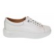 Pantofi barbati casual din piele naturala Alb GK96A