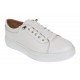 Pantofi barbati casual din piele naturala Alb GK96A