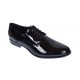 Pantofi barbati eleganti din piele naturala calapod lat Negru Lacuit GKR016NL Pantofi barbati eleganti din piele naturala calapod lat Negru Lacuit GKR016NL