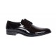 Pantofi barbati eleganti din piele naturala calapod lat Negru Lacuit GKR016NL Pantofi barbati eleganti din piele naturala calapod lat Negru Lacuit GKR016NL