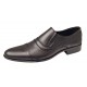 Pantofi barbati eleganti din piele naturala de culoare neagra GKR01N