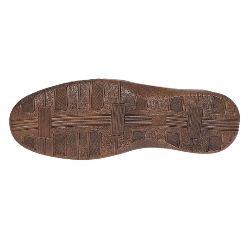 Pantofi barbati casual perforati din piele naturala Maro - GKR03M