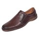 Pantofi barbati casual perforati din piele naturala Maro - GKR03M