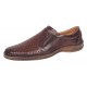 Pantofi barbati casual perforati din piele naturala Maro - GKR03M