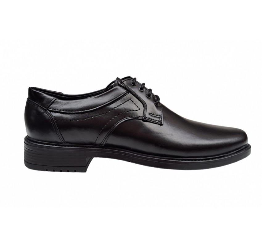 Pantofi eleganti barbati din piele naturala - Model Politie Pompieri Jandarmi GKR07N