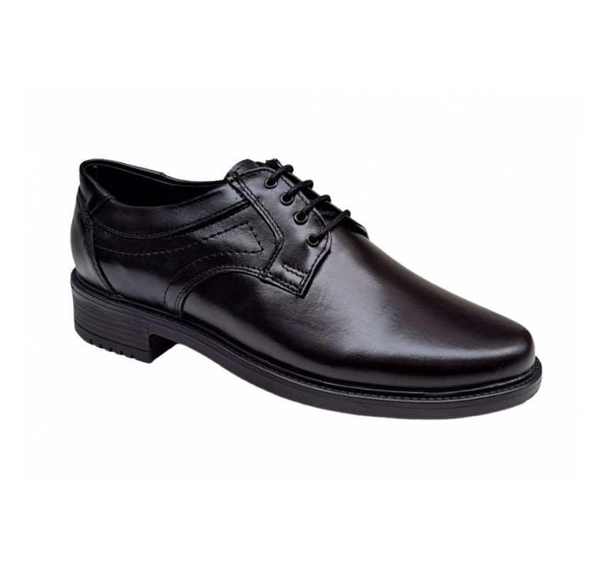 Pantofi eleganti barbati din piele naturala - Model Politie Pompieri Jandarmi GKR07N