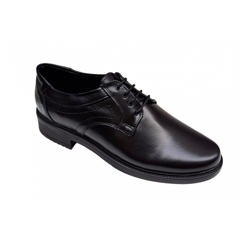 Pantofi eleganti barbati din piele naturala - Model Politie Pompieri Jandarmi GKR07N