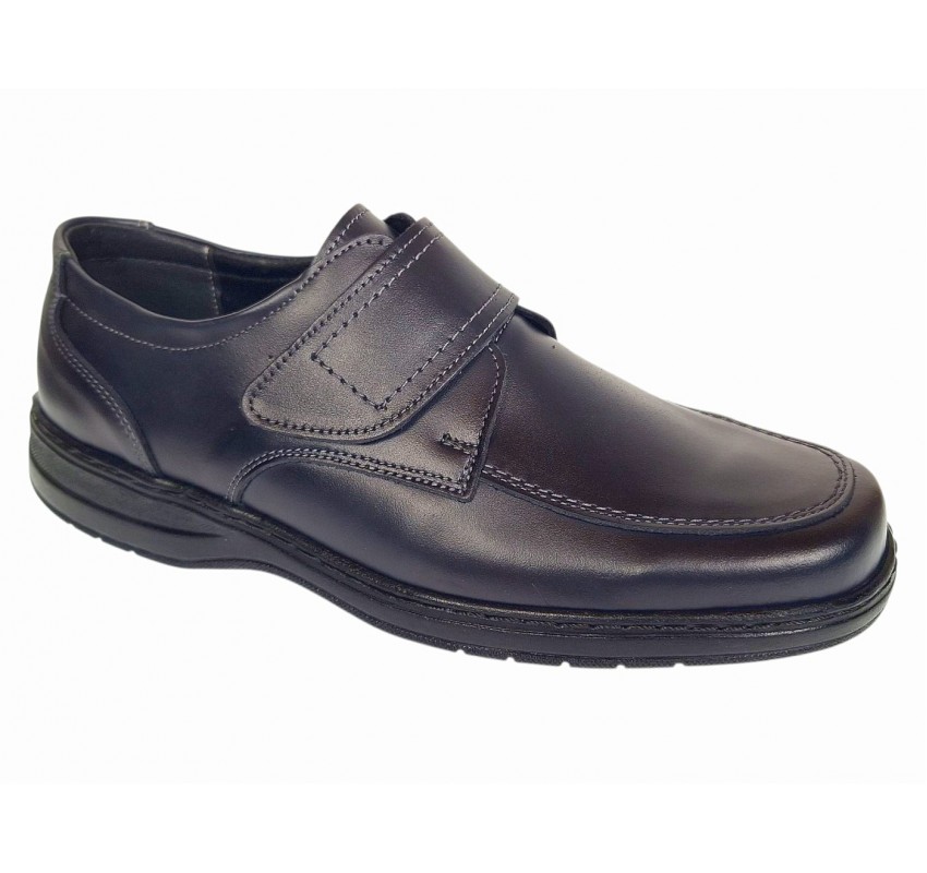 Pantofi barbati casual piele naturala Bleumarin inchis GKR09BLM
