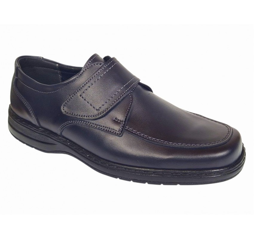 Pantofi barbati casual piele naturala Bleumarin inchis GKR09BLM