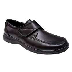 Pantofi casual barbati din piele naturala de culoare neagra GKR09N Pantofi casual barbati din piele naturala de culoare neagra GKR09N