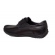 Pantofi barbati casual din piele naturala cu siret Negru GKR100N Pantofi barbati casual din piele naturala cu siret Negru GKR100N