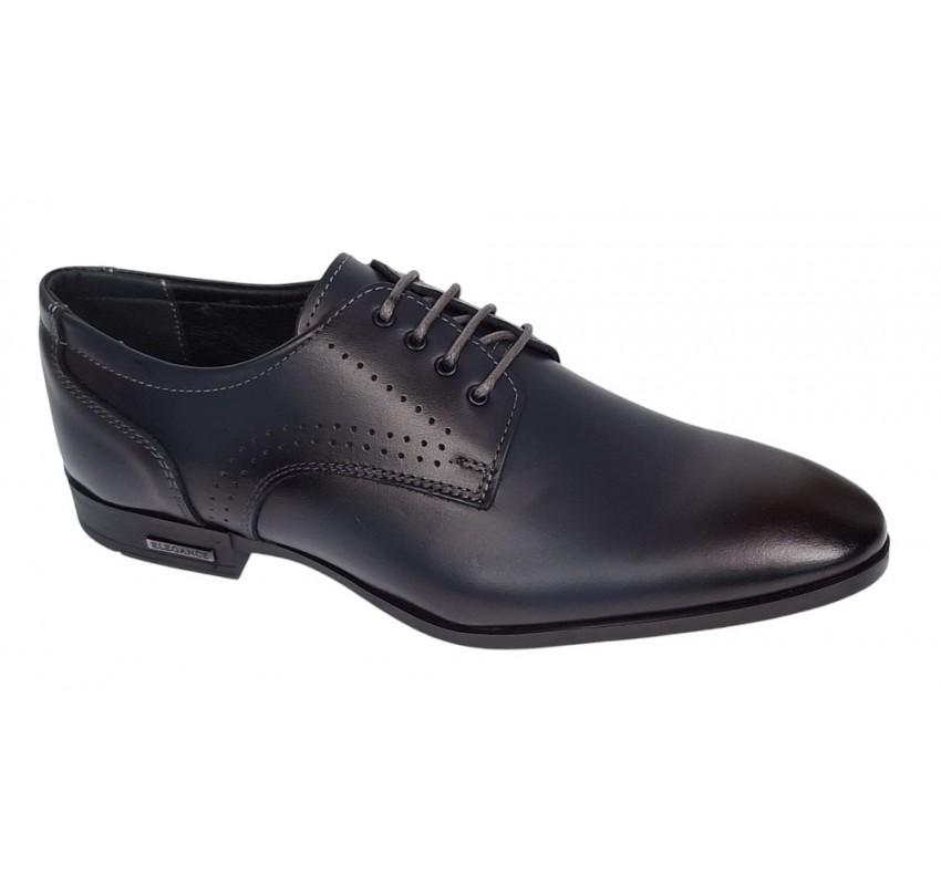 Pantofi barbati eleganti din piele naturala Bleumarin GKR101BLU Pantofi barbati eleganti din piele naturala Bleumarin GKR101BLU