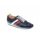 Pantofi barbati sport din piele naturala bleumarin 1055BLM