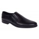 Pantofi barbati din piele naturala Donato Negru Fara inchidere GKR109NBOX