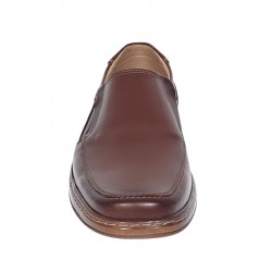 Pantofi casual barbati din piele naturala maro - Masuri pana la 47 GKR10M