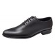 Pantofi barbati eleganti din piele naturala de culoare neagra GKR119N