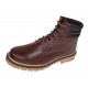 Bocanci barbati din piele naturala imblaniti model iarna Maro K11