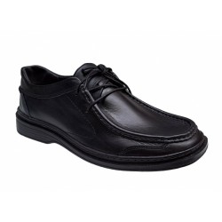 Pantofi casual barbati din piele naturala - Model Negru GKR11N
