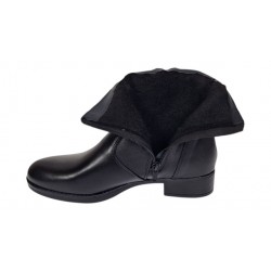 Ghete dama din piele naturala imblanite Garda GKR123N