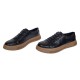 Pantofi barbati casual din piele naturala Negru Gold GKR124N
