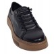 Pantofi barbati casual din piele naturala Negru Gold GKR124N