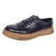 Pantofi barbati casual din piele naturala Negru Gold GKR124N
