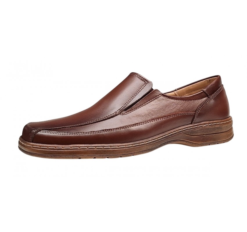 Pantofi casual barbati din piele naturala - Model Maro fara siret GKR126M Pantofi casual barbati din piele naturala - Model Maro fara siret GKR126M