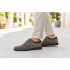 Pantofi barbati perforati din piele naturala - Sport Casual Gri 128GRI