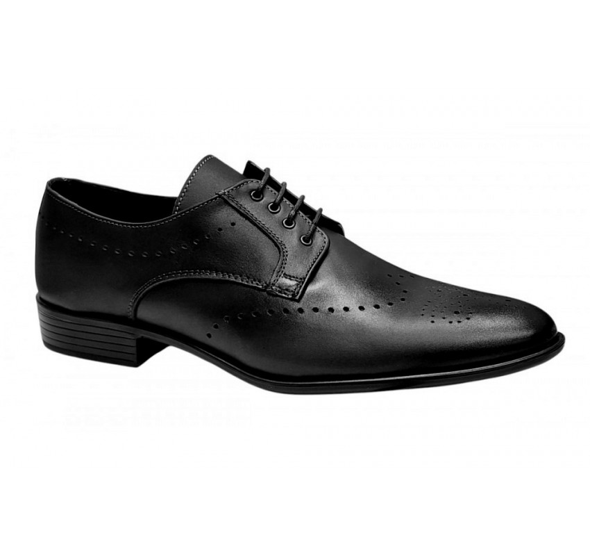 Pantofi eleganti barbati din piele naturala - Model Negru 131 Pantofi eleganti barbati din piele naturala - Model Negru 131