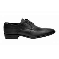 Pantofi eleganti barbati din piele naturala - Model Negru 131