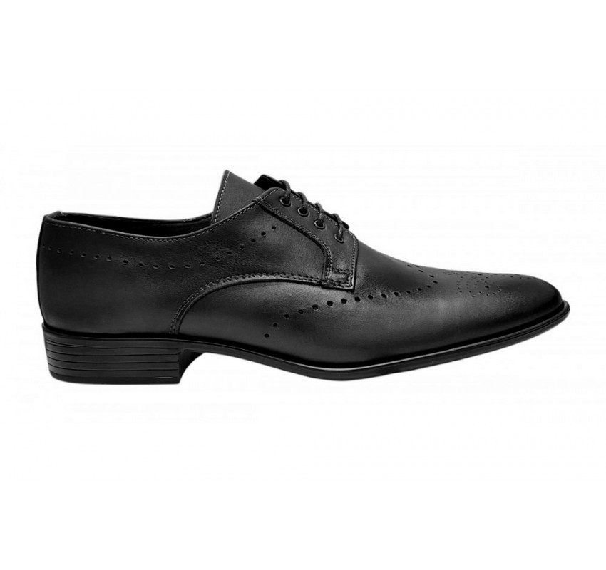 Pantofi eleganti barbati din piele naturala - Model Negru 131 Pantofi eleganti barbati din piele naturala - Model Negru 131