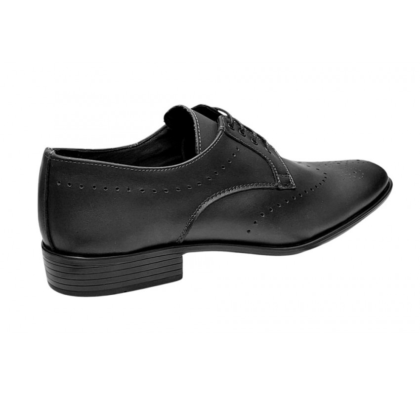Pantofi eleganti barbati din piele naturala - Model Negru 131 Pantofi eleganti barbati din piele naturala - Model Negru 131