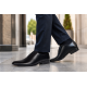 Pantofi barbati eleganti din piele naturala matritata - Negru Lucios Samir GKR132NP