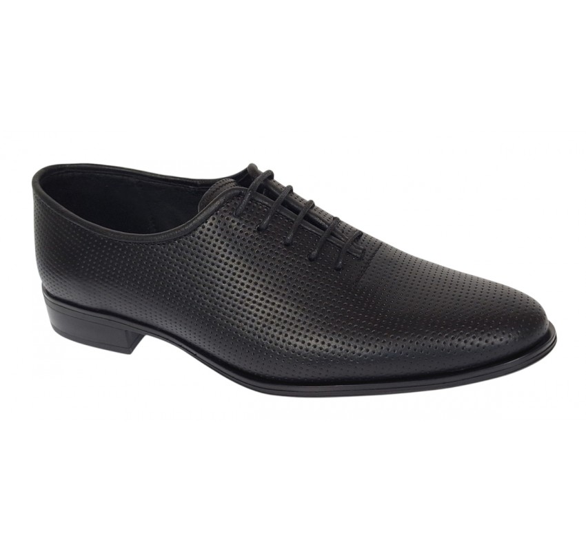 Pantofi barbati eleganti din piele naturala matritata - Model Negru GKR132NP Pantofi barbati eleganti din piele naturala matritata - Model Negru GKR132NP