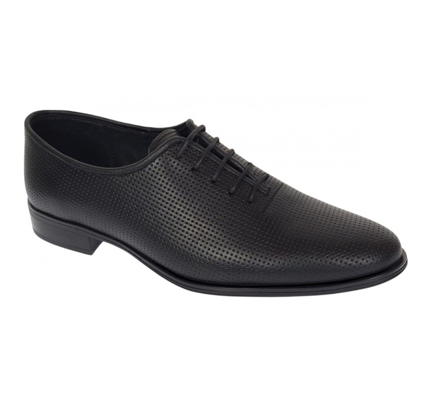 Pantofi barbati eleganti din piele naturala matritata - Model Negru GKR132NP Pantofi barbati eleganti din piele naturala matritata - Model Negru GKR132NP