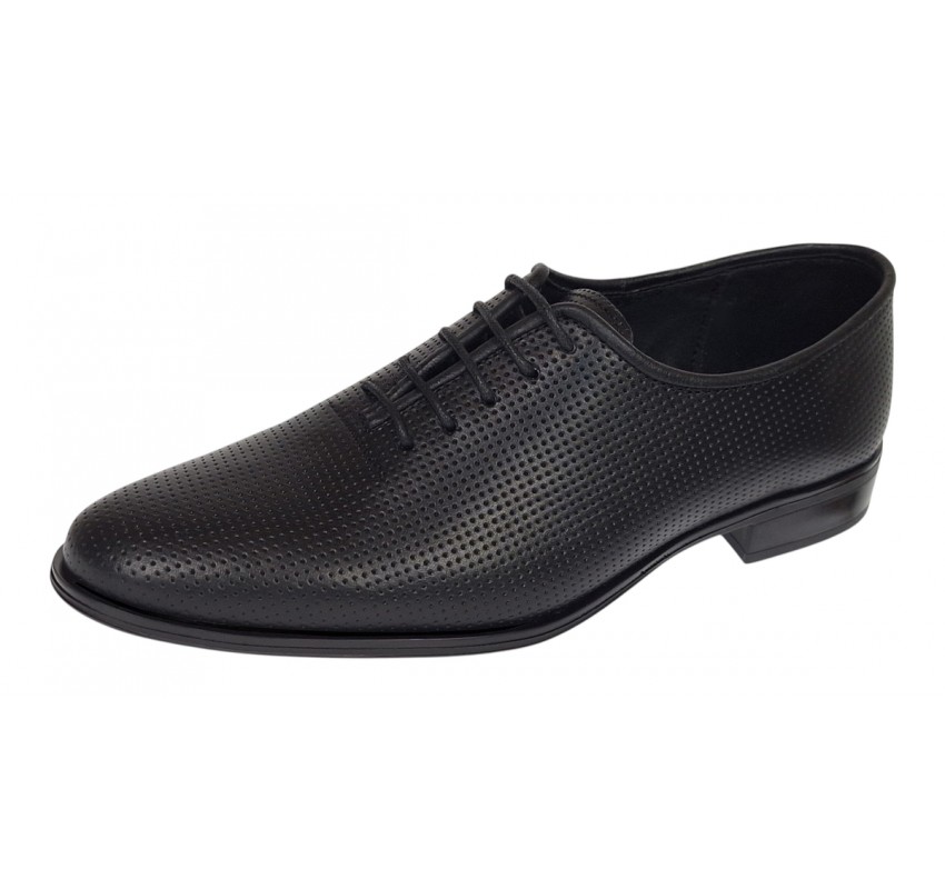 Pantofi barbati eleganti din piele naturala matritata - Model Negru GKR132NP Pantofi barbati eleganti din piele naturala matritata - Model Negru GKR132NP