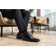 Pantofi barbati eleganti din piele naturala matritata - Negru Lucios Samir GKR132NP