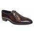 Pantofi eleganti barbati din piele naturala croco lac Maro GKR134CRM