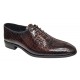 Pantofi eleganti barbati din piele naturala croco lac Maro GKR134CRM